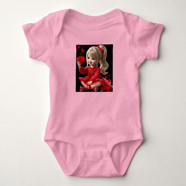 Body Para Bebê Bebê delicioso - Uniforme e confortável (Frente)