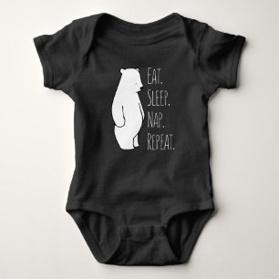 Body Para Bebê Bebê do Bodysuit do urso polar & roupa dos miúdos