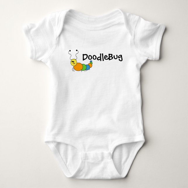 Body Para Bebê Bebê do DoodleBug (Frente)