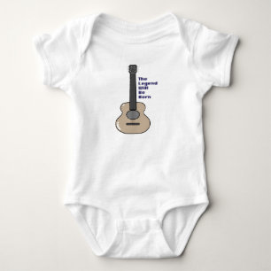 Body Para Bebê Bebê do guitarrista