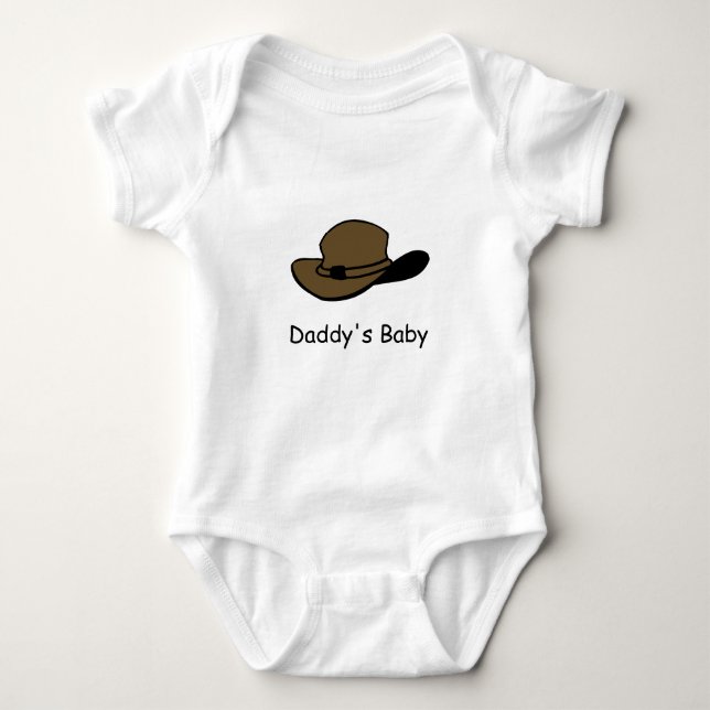 Body Para Bebê Bebê do Papai (Frente)