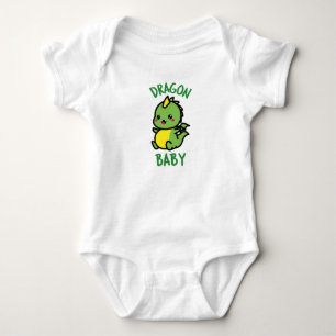 Body Para Bebê Bebê Dragão