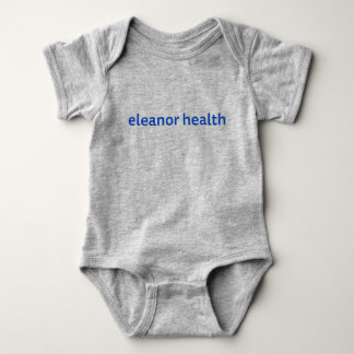 Body Para Bebê Bebê EH - cinza