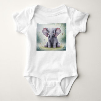 Body Para Bebê Bebe Elefante