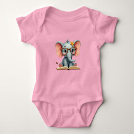 Body Para Bebê Bebê Elefante Sábio