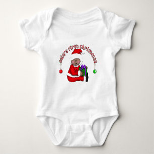 Body Para Bebê Bebê Elf Afro-Americano