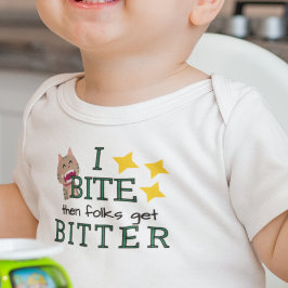 Body Para Bebê Bebê Embarcando Morde e as Pessoas Ficam Amargurad