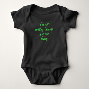 Body Para Bebê Bebê Engraçado