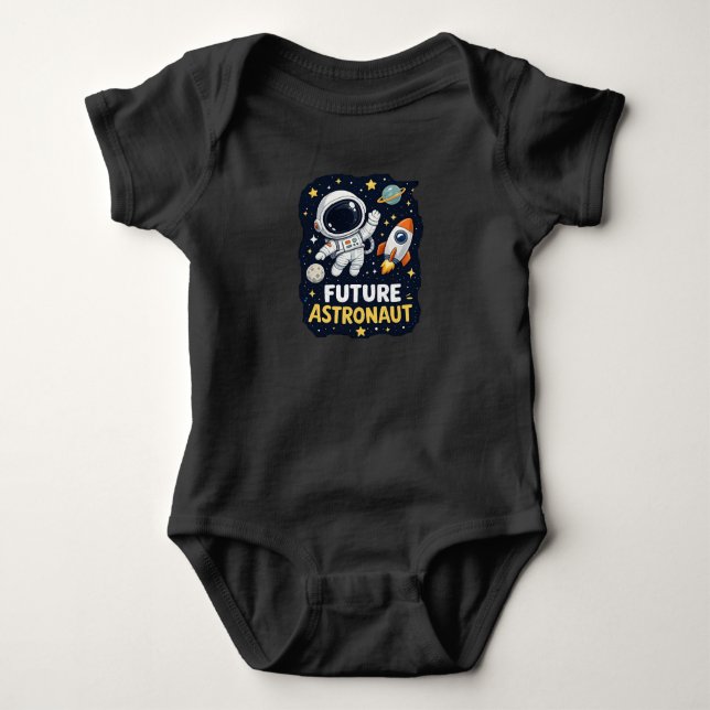 Body Para Bebê Bebê estrela do futuro  (Frente)