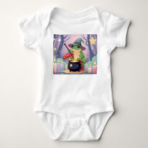 Body Para Bebê Bebê Feiticeira Sapo – Poção Kawaii Cottagecore