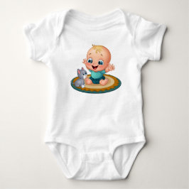Body Para Bebê Bebê Feliz
