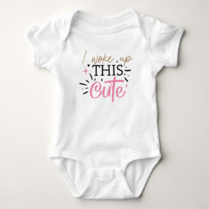 Body Para Bebê Bebê Fofo Dizendo