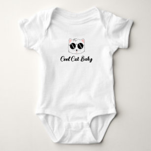 Body Para Bebê Bebê Gato legal