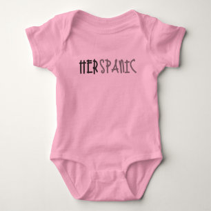 Body Para Bebê Bebê hispânico de biquíni