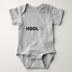 Body Para Bebê Bebê HODL de Bitcoin MIM