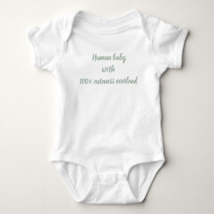 Body Para Bebê Bebê humano com 100% de bônus de cutensidade