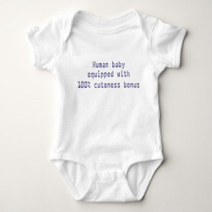 Body Para Bebê Bebê humano com bônus 100% do cuteness