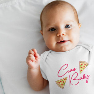 Body Para Bebê Bebê Italiano Ciao