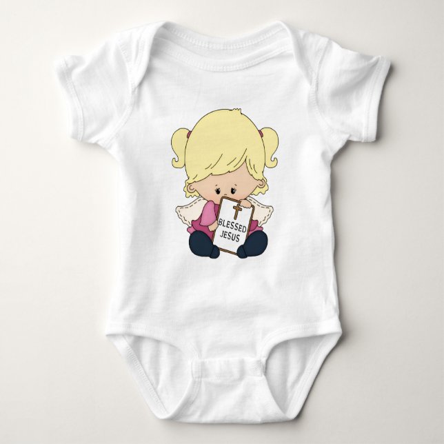 Body Para Bebê Bebê Jersey Bodycase (Frente)