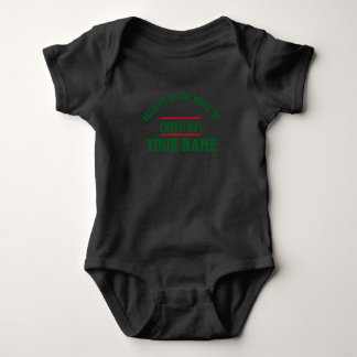 Body Para Bebê Bebê Jersey personalizado de Natal