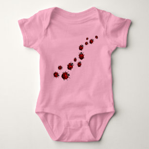 Body Para Bebê Bebê Ladybug Bodycase Cute Ladybug Baby Um pedaço