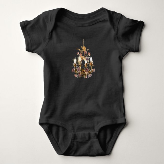 Body Para Bebê Bebê Lustre (Frente)