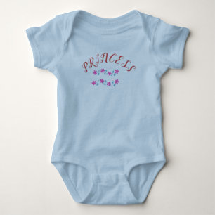 Body Para Bebê Bebê Menina Azul