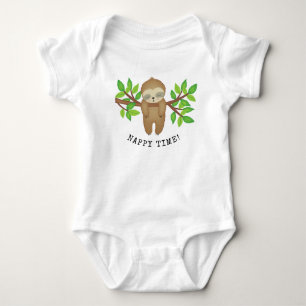 Body Para Bebê Bebê na moda da preguiça sonolento bonito do tem