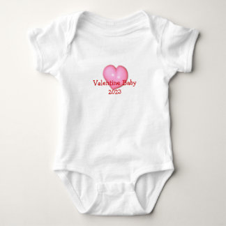 Body Para Bebê "Bebê Namorados" - Fato de Bebê Cardíaco Rosa Puff