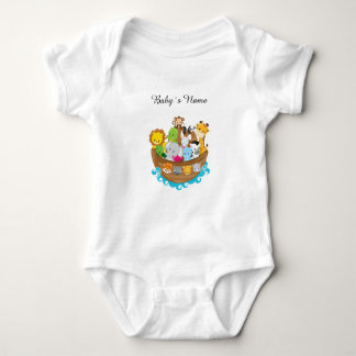 Body Para Bebê Bebê Noah's Ark Bodysuit