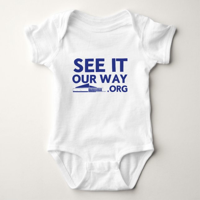 Body Para Bebê Bebê Onsie (Frente)