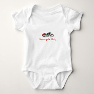 Body Para Bebê Bebê Onsie da motocicleta