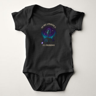 Body Para Bebê Bebê Onsie - Design de cabana no bosque em cores E