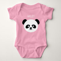 Bebé panda bonito Kawaii personalizado