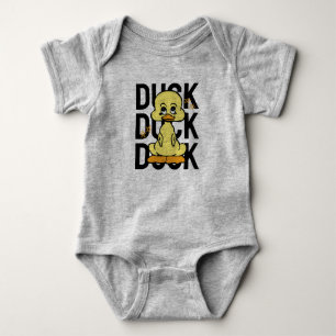 Body Para Bebê Bebê pato 