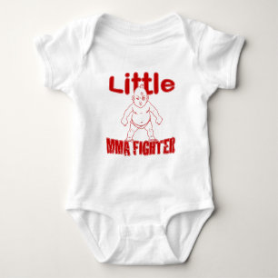 Body Para Bebê Bebê pequeno das artes marciais do lutador do