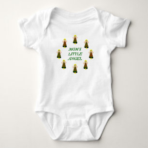 Body Para Bebê Bebê personalizado de anjo Mãe
