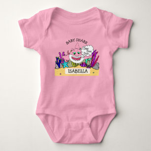 Body Para Bebê Bebê personalizado do tubarão do bebê