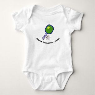 Body Para Bebê Bebê Picleball com roupa de corpo