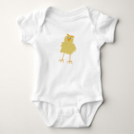 Body Para Bebê Bebê Pinto Amarelo Fofinho e Fofo