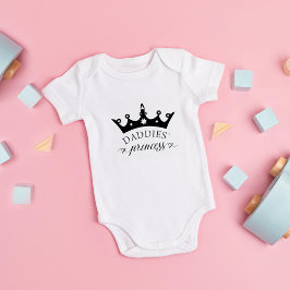 Body Para Bebê Bebê Princesa dos Papais Tutu Gay Pais