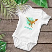Bebê Raptor Velociraptor Dinossauro Engraçado Brin