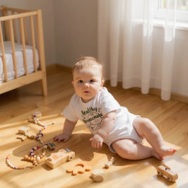 Body Para Bebê Bebê saudável e não vacinado