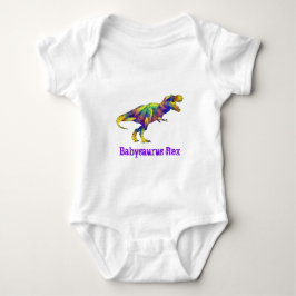 Body Para Bebê Bebê saurro Engraçado T-Rex Dinossauro Correndo Ar