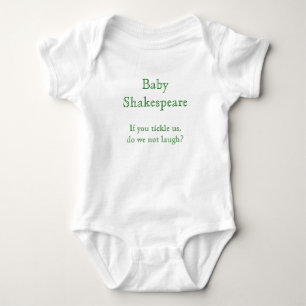 Body Para Bebê Bebê Shakespeare