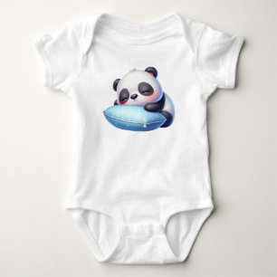 Body Para Bebê Bebê sonolento panda