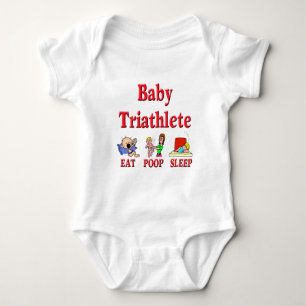 Body Para Bebê Bebê Triathlete