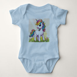 Body Para Bebê Bebê Unicorn