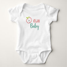 Bebê Vegano Cute Maçã