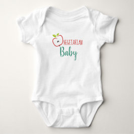 Body Para Bebê Bebê Vegetariano Design Moderno